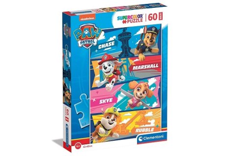 CLE puzzle 60 maxi SuperKolor Psi Patrol 26592