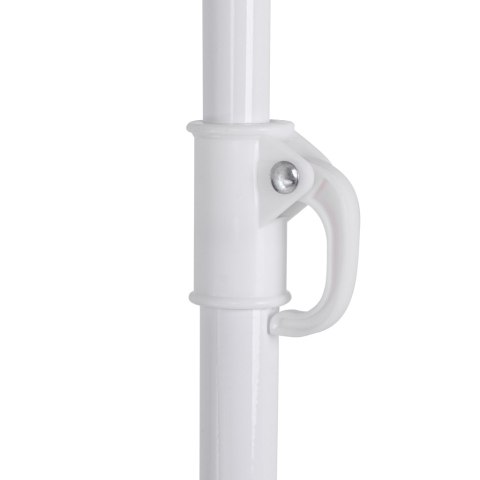 KX4983_1 Parasol składany przeciwsłoneczny 180cm ogrodowy balkonowy z funkcją przechylania liście