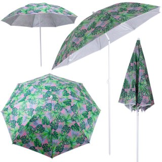 KX4983 Parasol składany przeciwsłoneczny 180cm ogrodowy balkonowy z funkcją przechylania arbuz