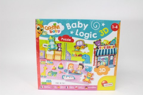 Lisciani Carotina Baby Logic 3D Zabawki 92543