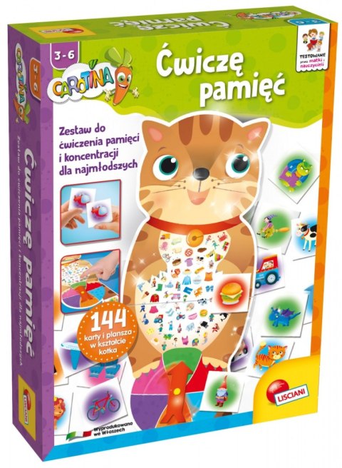 Lisciani Carotina Ćwiczę pamięć 57511