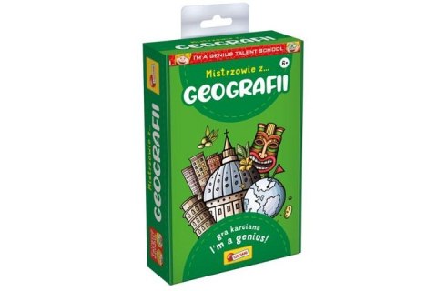 Lisciani Iam genius gra karciana Geografia 01412