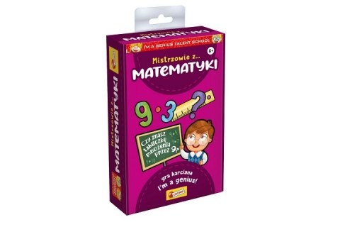 Lisciani Iam genius gra karciana Matematyka 01429