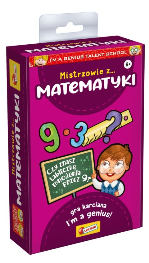 Lisciani Iam genius gra karciana Matematyka 01429