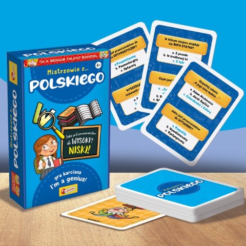 Lisciani Iam genius gra karciana Polski 01382