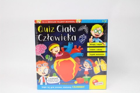 Lisciani Im a genius Quiz Ciało człowieka 67794
