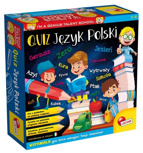 Lisciani Im a genius Quiz Język Polski 54350