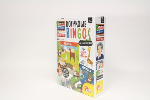 Lisciani Montessori Dotyk.Bingo ze zwierzęt.75935
