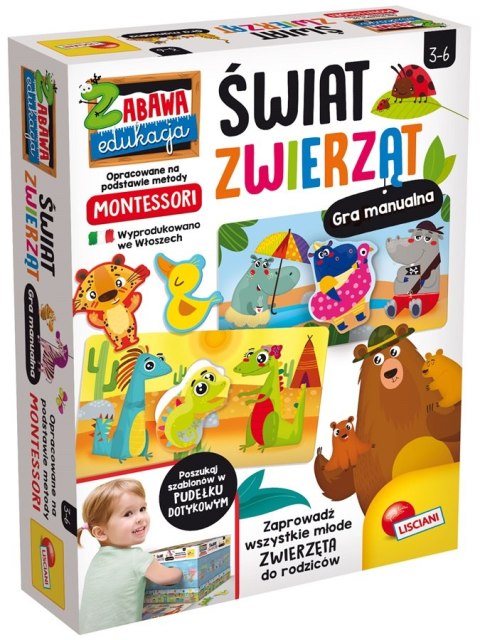Lisciani Montessori Świat zwierząt PL85613 93991