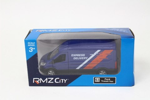Model RMZ Ford Transit Van 2018 blue K-974 19741