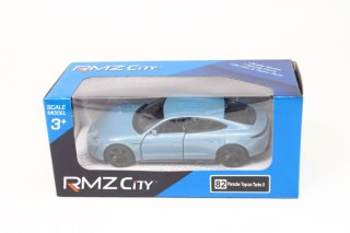 Model RMZ Porsche Taycan Turbo blue K-954 19543