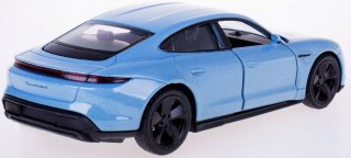 Model RMZ Porsche Taycan Turbo blue K-954 19543