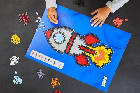 Plus-Plus Puzzle By Number Rakieta 07594