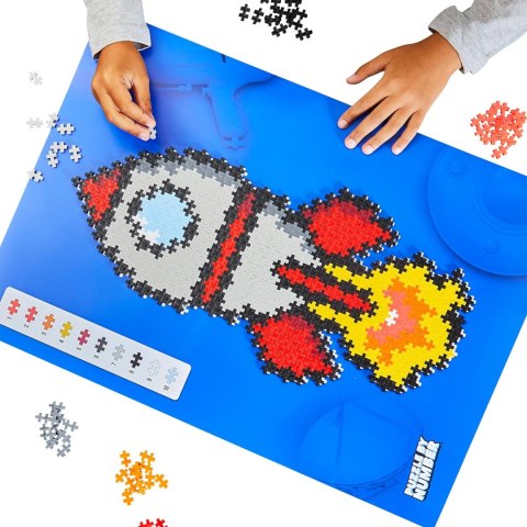 Plus-Plus Puzzle By Number Rakieta 07594
