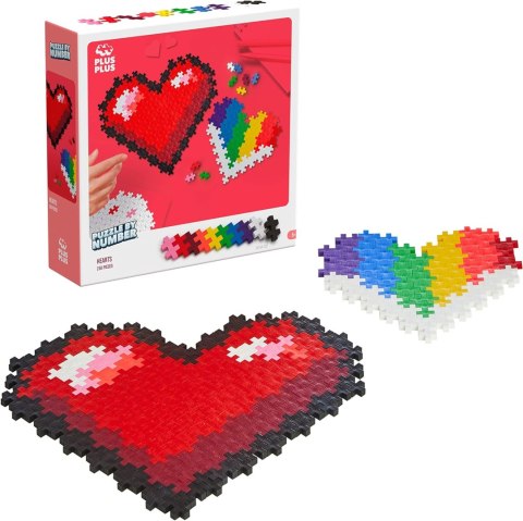Plus-Plus Puzzle By Number Serce 250el 06900