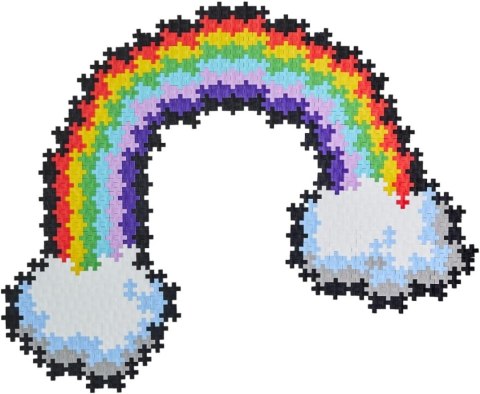 Plus-Plus Puzzle By Number Tęcza 500el 06924