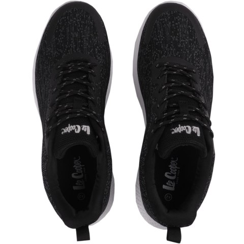 ND05_B22343-43 LCW-22-32-1227M Buty męskie Lee Cooper czarno-szare LCW-22-32-1227M r.43