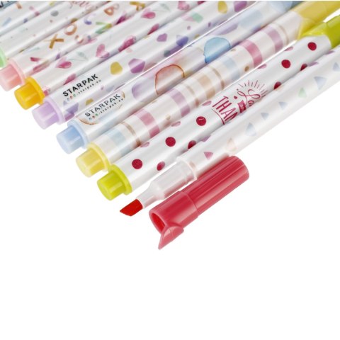 ND39_507199 ZAKRESLACZ 10KOL PASTEL STK ETUI 12/144