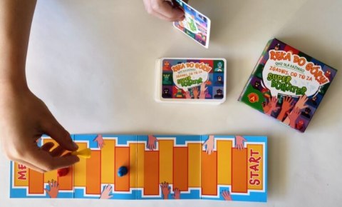 Gra planszowa Quiz Ręka do góry Superbohater 27495