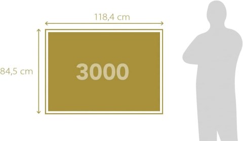 CLE puzzle 3000 HQ Lush Terrace on Lake 33553