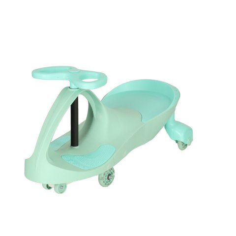 KX4880_1 Jeździk grawitacyjny twistcar świecące koła LED miętowy
