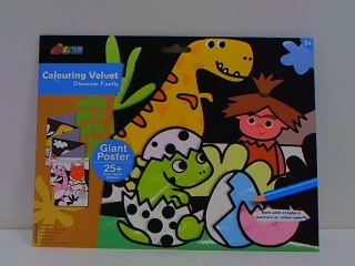 Russell Aksamitna kolorow.Dinozaur CH191695 16952