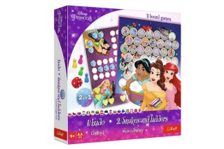 GRA 2w1 Chińczyk / Węże i drabiny Princess 02418