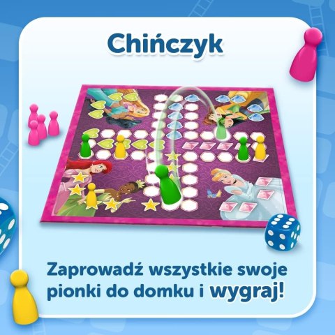 GRA 2w1 Chińczyk / Węże i drabiny Princess 02418