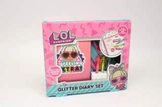 L.O.L. zestaw notes brokatowy 42-0208 78357