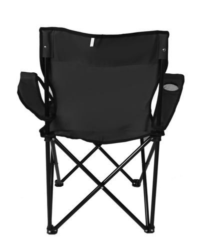 ND12_8001 Krzesło wędkarskie czarne K8001 5900779932807