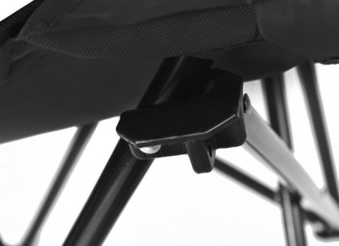 ND12_8001 Krzesło wędkarskie czarne K8001 5900779932807