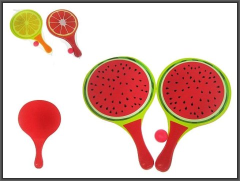 ND39_520523 RAKIETKI PLAZOWE DREW PILKA 38X23 OWOCE SIATKA