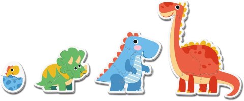 CLE Moje pierwsze puzzle Dinozaury 20834