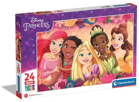 CLE puzzle 24 maxi SuperKolor DisneyPrincess 24241