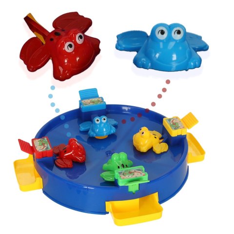 KX4898 Gra zręcznościowa skaczące głodne żabki żaby 4 graczy