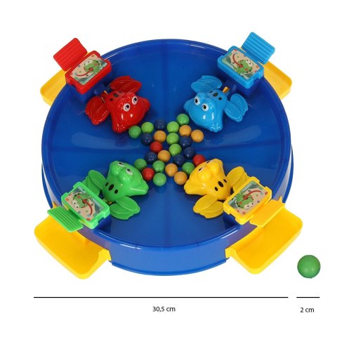 KX4898 Gra zręcznościowa skaczące głodne żabki żaby 4 graczy