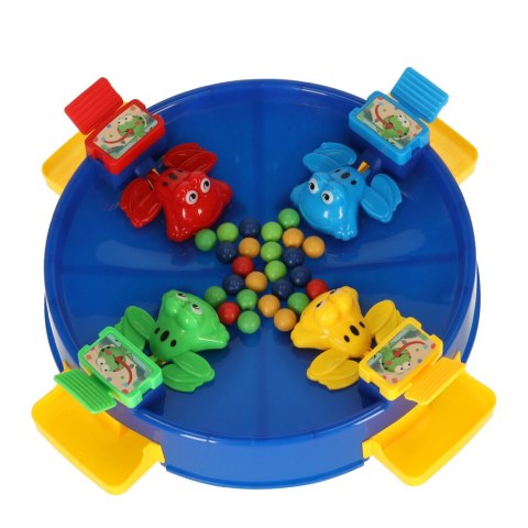 KX4898 Gra zręcznościowa skaczące głodne żabki żaby 4 graczy