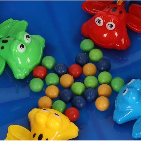 KX4898 Gra zręcznościowa skaczące głodne żabki żaby 4 graczy