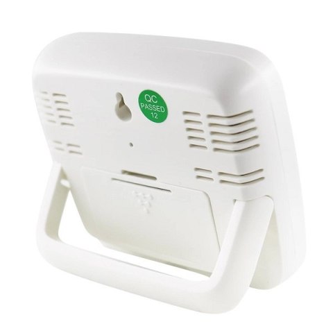 KX4961 Higrometr zegar termometr pokojowy wilgotnościomierz LCD