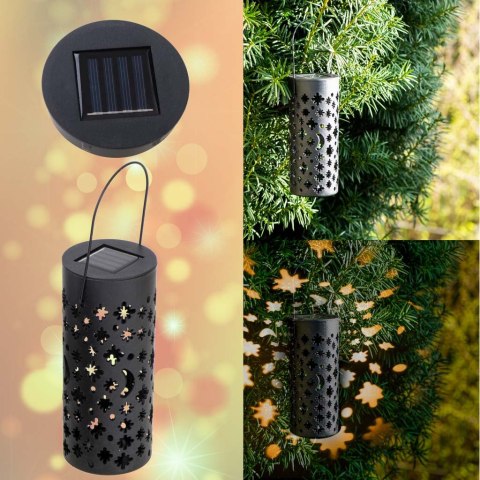 KX4965 Lampy solarne latarenka gwiazdy księżyce 4szt.