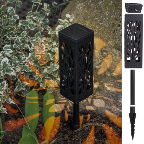 KX4972 Lampy lampiony solarne stojące dekoracyjne 4 sztuki