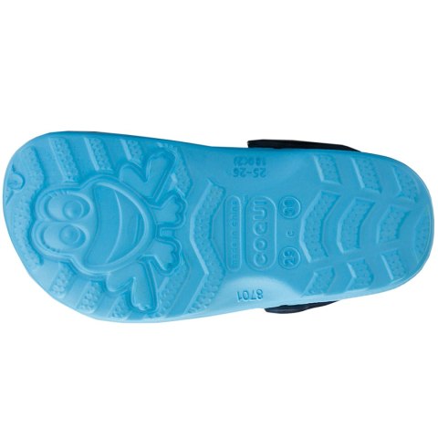 ND05_K14811-20-21 8701-100-1821A/8701-100-1821 Chodaki dla dzieci Coqui Little Frog niebiesko-granatowe 8701-100-1821A/8701-100-