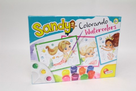 Lisciani Sandy Colorando! kolorow.akwarelami 97470