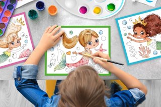 Lisciani Sandy Colorando! kolorow.akwarelami 97470