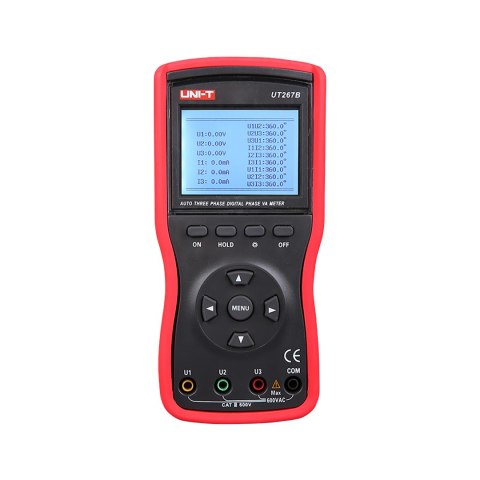 MIE0492 Trójfazowy miernik parametrów elektrycznych Uni-T UT267B