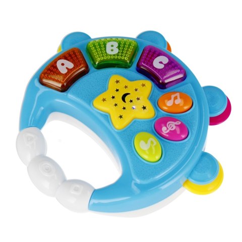 ND39_515006 BAM BAM MUZYCZNY TAMBURYNEK B/O 16X16X6 WB 36/72