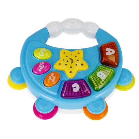 ND39_515006 BAM BAM MUZYCZNY TAMBURYNEK B/O 16X16X6 WB 36/72