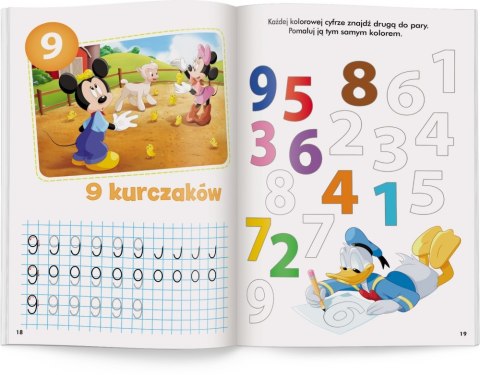 ND39_499137 KSIAZECZKA EDUK B5 CYFRY DISNEY AM