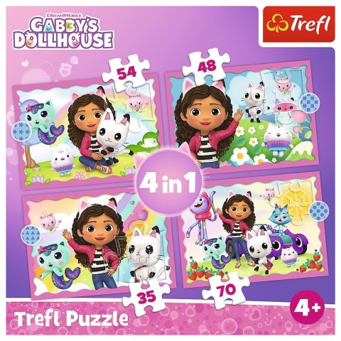 ND39_521749 PUZZLE 4W1 TREFL PRZYGODY GABI PUD