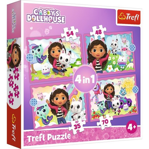 ND39_521749 PUZZLE 4W1 TREFL PRZYGODY GABI PUD